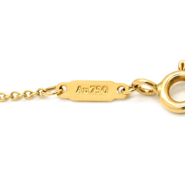 ティファニー Tiffany & Co T スマイル ペンダント ダイヤ ラージ イエローゴールド K18YG ダイヤモンド ネックレス T&Co. T smile K18YG Au750 18K 18金