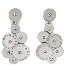 ブルガリ BVLGARI チクラディ ホワイトゴールド K18WG ピアス 750 K18 WG