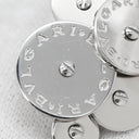 ブルガリ BVLGARI チクラディ ホワイトゴールド K18WG ピアス 750 K18 WG