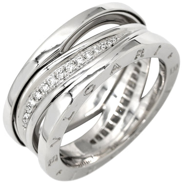 ブルガリ BVLGARI ビーゼロワン B-zero1 レジェンド ダイヤ 355207 ホワイトゴールド K18WG ダイヤモンド #61(JP21) リング 指輪 750 18K WG 19.5号