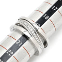 ブルガリ BVLGARI ビーゼロワン B-zero1 レジェンド ダイヤ 355207 ホワイトゴールド K18WG ダイヤモンド #61(JP21) リング 指輪 750 18K WG 19.5号