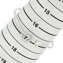 ティファニー Tiffany & Co オーバルキー ワイヤー ダイヤ ホワイトゴールド K18WG ダイヤモンド ブレスレット T&Co. Au750 18K バングル