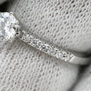 ロイヤルアッシャー ROYAL ASSCHER DIAMOND エラ ブライダル ERA688 プラチナシルバー Pt950 ダイヤモンド リング 指輪 ダイヤ ソリティア ハーフエタニティ Pt950 6号