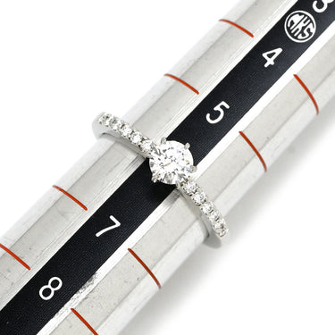 ロイヤルアッシャー ROYAL ASSCHER DIAMOND エラ ブライダル ERA688 プラチナシルバー Pt950 ダイヤモンド リング 指輪 ダイヤ ソリティア ハーフエタニティ Pt950 6号