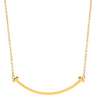 ティファニー Tiffany & Co Tスマイル ペンダント スモール 60011679 イエローゴールド K18YG ネックレス T＆Co. T smile イエローゴールド K18YG Au750 18K 18金