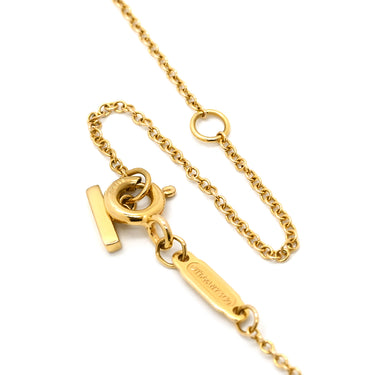 ティファニー Tiffany & Co Tスマイル ペンダント スモール 60011679 イエローゴールド K18YG ネックレス T＆Co. T smile イエローゴールド K18YG Au750 18K 18金