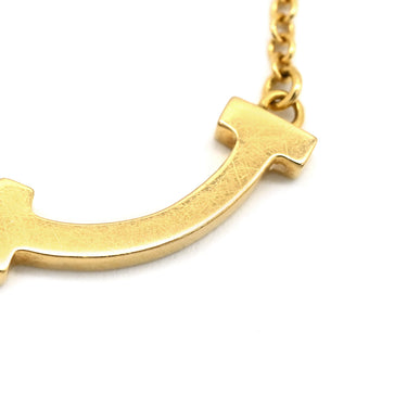 ティファニー Tiffany & Co Tスマイル ミニ ペンダント 62617640 イエローゴールド K18YG ネックレス T＆Co. T smile K18YG Au750 18K 18金