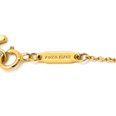 ティファニー Tiffany & Co Tスマイル ミニ ペンダント 62617640 イエローゴールド K18YG ネックレス T＆Co. T smile K18YG Au750 18K 18金