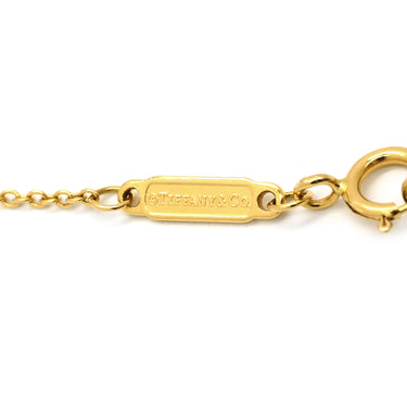 ティファニー Tiffany & Co Tスマイル ミニ ペンダント 62617640 イエローゴールド K18YG ネックレス T＆Co. T smile K18YG Au750 18K 18金