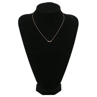 ティファニー Tiffany & Co Tスマイル ミニ ペンダント 62617640 イエローゴールド K18YG ネックレス T＆Co. T smile K18YG Au750 18K 18金