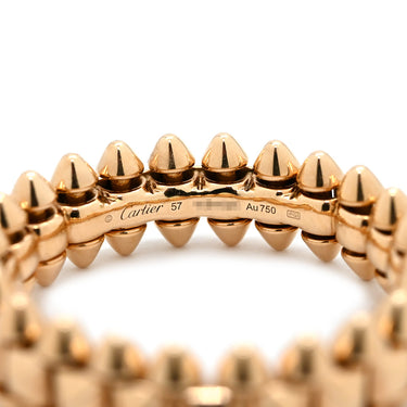 カルティエ Cartier クラッシュ ドゥ カルティエ SM B4229800 ピンクゴールド K18PG #57 リング 指輪 Au750 18K RG スモール 16号
