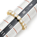 ティファニー Tiffany & Co フォーエバー バンド フルダイヤ イエローゴールド K18YG ダイヤモンド リング 指輪 T＆Co. 18K 750YG ダイヤモンド 9号