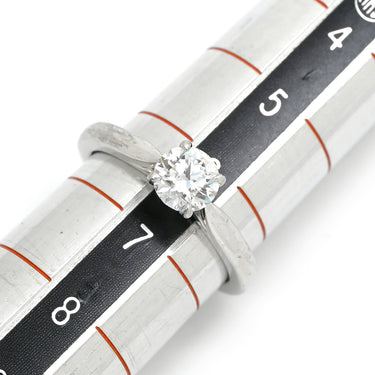 グラフ GRAFF パラゴン ソリティア プラチナシルバー K18WG ダイヤモンド リング 指輪 プラチナ950 1石 1P 立爪 ダイヤ 0.52ct 6.5号