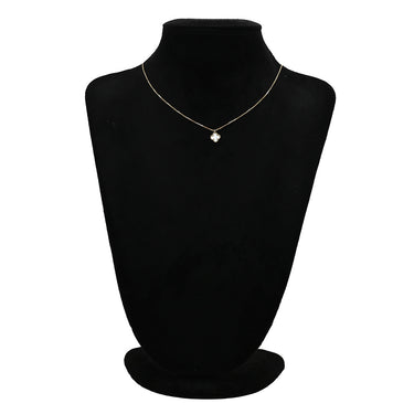 ヴァンクリーフアーペル Van Cleef & Arpels スウィート アルハンブラ ペンダント VCARF69100 パールホワイト×イエローゴールド K18YG マザーオブパール ネックレス 白 Au750 シェル