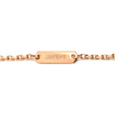 ヴァンクリーフアーペル Van Cleef & Arpels ヴィンテージ アルハンブラ VCARPOMV00 ブラウンXローズゴールド K18PG ダイヤモンド ブルズアイ ネックレス PG ブルズアイ 18K 750 2017年ホリデー 1Pダイヤ