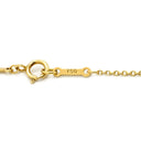 ティファニー Tiffany & Co バイザヤード イエローゴールド K18YG ダイヤモンド ネックレス ダイヤモンド エルサペレッティ 18K 750 YG