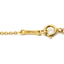 ティファニー Tiffany & Co バイザヤード イエローゴールド K18YG ダイヤモンド ネックレス ダイヤモンド エルサペレッティ 18K 750 YG