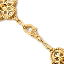 ヴァンクリーフアーペル Van Cleef & Arpels ヴィンテージアルハンブラ 5モチーフ VCARA41400 イエローゴールド K18YG ダイヤモンド ブレスレット K18 18K ダイヤモンド