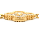 ヴァンクリーフアーペル Van Cleef & Arpels ヴィンテージアルハンブラ 5モチーフ VCARA41400 イエローゴールド K18YG ダイヤモンド ブレスレット K18 18K ダイヤモンド