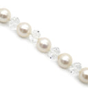 タサキ TASAKI ナイアガラ 瀑布 UFN5968/0655968 パールホワイト×ホワイトゴールド K18WG パール クリスタル ネックレス 真珠 K18WG 2連 パール クリスタル ロング ラリエット