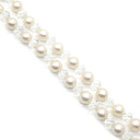タサキ TASAKI ナイアガラ 瀑布 UFN5968/0655968 パールホワイト×ホワイトゴールド K18WG パール クリスタル ネックレス 真珠 K18WG 2連 パール クリスタル ロング ラリエット