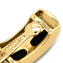 タサキ TASAKI オニキス ダイヤ ブラック×イエローゴールド K18YG オニキス ダイヤモンド イヤリング 黒 クリップ 18K 750 YG