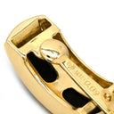 タサキ TASAKI オニキス ダイヤ ブラック×イエローゴールド K18YG オニキス ダイヤモンド イヤリング 黒 クリップ 18K 750 YG