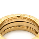 ブルガリ BVLGARI ビーゼロワン B-zero1 3バンドリング イエローゴールド K18YG #54(JP14) リング 指輪 750 18金 YG 13号