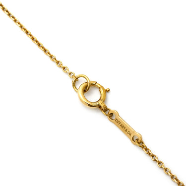 ティファニー Tiffany & Co フルハート イエローゴールド K18YG ネックレス T＆Co. 18K 18金 750 YG エルサペレッティ