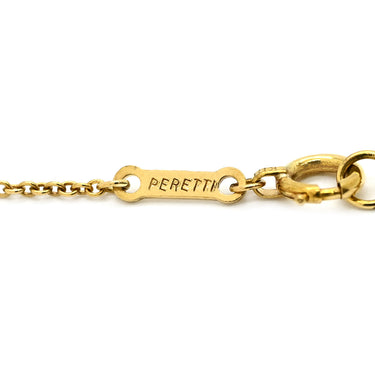 ティファニー Tiffany & Co フルハート イエローゴールド K18YG ネックレス T＆Co. 18K 18金 750 YG エルサペレッティ