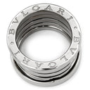 ブルガリ BVLGARI ビーゼロワン B-zero1 5バンドリング ホワイトゴールド K18WG #51(JP11) リング 指輪 BVLGARI Au750 WG 18K 18金 10号