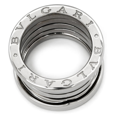ブルガリ BVLGARI ビーゼロワン B-zero1 5バンドリング ホワイトゴールド K18WG #51(JP11) リング 指輪 BVLGARI Au750 WG 18K 18金 10号