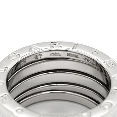 ブルガリ BVLGARI ビーゼロワン B-zero1 4バンドリング 323557 ホワイトゴールド K18WG #51(JP11) リング 指輪 Au750 18K 18金 10号