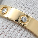 カルティエ Cartier LOVE ミニラブリング 8Pダイヤ B4056200 イエローゴールド K18YG ダイヤモンド #52(JP12) リング 指輪 スモールモデル 750 18K YG フルダイヤ 11.5号