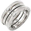 ブルガリ BVLGARI ビーゼロワン B-zero1 3バンド 323532 ホワイトゴールド K18WG #51(JP11) リング 指輪 18K WG 750 18金 10号