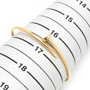 カルティエ Cartier ジュストアンクル SM B6062617 イエローゴールド K18YG #17 ブレスレット 750 18K YG