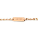 ヴァンクリーフアーペル Van Cleef & Arpels ヴィンテージ アルハンブラ ブラウン×ローズゴールド K18PG ダイヤモンド ブルズアイ ネックレス 茶 750PG 18K 2017年ホリデー ブルズアイ ダイヤ
