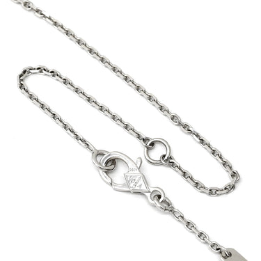 ヴァンクリーフアーペル Van Cleef & Arpels ヴィンテージアルハンブラ ペンダント VCARA46100 ホワイトゴールド K18WG ダイヤモンド ネックレス Au750 K18 12Pダイヤ