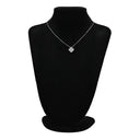 ヴァンクリーフアーペル Van Cleef & Arpels ヴィンテージアルハンブラ ペンダント VCARA46100 ホワイトゴールド K18WG ダイヤモンド ネックレス Au750 K18 12Pダイヤ