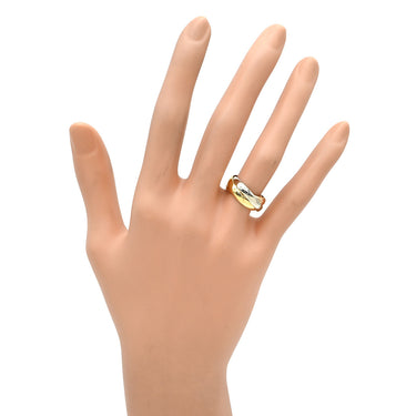 カルティエ Cartier トリニティクラシック ホワイトゴールド×イエローゴールド×ピンクゴールド K18WG K18YG K18PG #48(JP8) リング 指輪 3連 3カラー 18K 750 8号