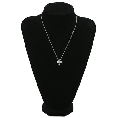 ダミアーニ DAMIANI ベルエポック クラウン XS 20089078 ホワイトゴールド K18WG ダイヤモンド ネックレス 750 18金 WG クロス 十字架