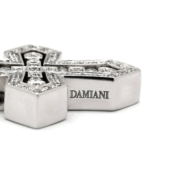 ダミアーニ DAMIANI ベルエポック クラウン XS 20089078 ホワイトゴールド K18WG ダイヤモンド ネックレス 750 18金 WG クロス 十字架