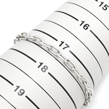 カルティエ Cartier スパルタカス ホワイトゴールド K18WG ブレスレット 750 18K WG 18金 チェーン