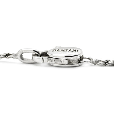 ダミアーニ DAMIANI ベルエポック レッド×ホワイトゴールド K18WG ダイヤモンド ルビー ネックレス ペンダント 750 18金 クロス 十字架 ダイヤ ルビー