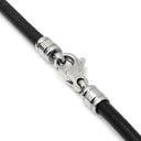 ブルガリ BVLGARI トンド サクラ ペンダント イエローゴールド×シルバー K18YG ステンレススチール レザー ネックレス 桜モチーフ SS 18K 750YG レザーストラップ