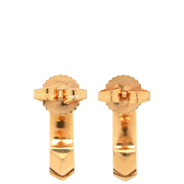 ティファニー Tiffany & Co アトラスX ピンクゴールド K18PG ピアス T＆Co. Au750 750 PG フープ ローマ数字