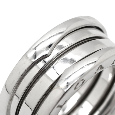 ブルガリ BVLGARI ビーゼロワン B-zero1 3バンド ホワイトゴールド K18WG #50(JP10) リング 指輪 18K WG 750 18金