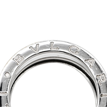 ブルガリ BVLGARI ビーゼロワン B-zero1 3バンド ホワイトゴールド K18WG #50(JP10) リング 指輪 18K WG 750 18金