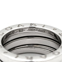 ブルガリ BVLGARI ビーゼロワン B-zero1 3バンド ホワイトゴールド K18WG #50(JP10) リング 指輪 18K WG 750 18金