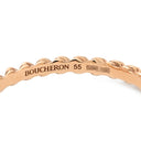 ブシュロン BOUCHERON セルパンボエム JRG0318455 ピンク×ピンクゴールド K18PG ピンククオーツ #55(JP15) リング 指輪 ピンククオーツ Au750 18K PG RG 15号